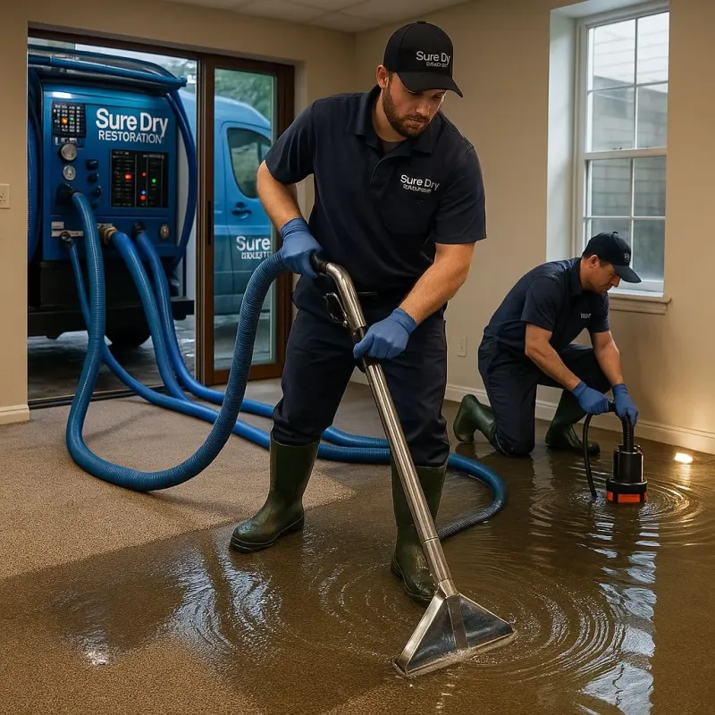 Water Extraction and Removal process in Manchester, KY